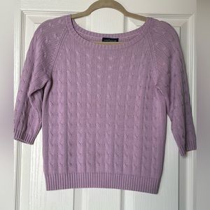 Ann Taylor 3/4 Sleeve Sweater, Size S